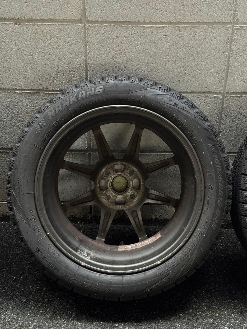 【手渡し限定】ロードスター ND純正16インチホイール＋スタッドレス4本セット