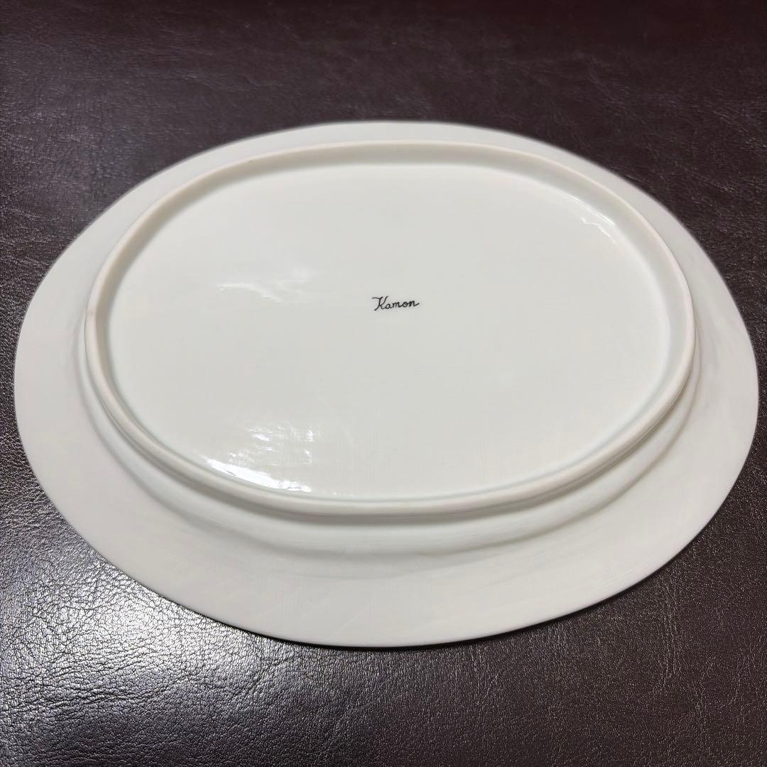 九谷焼／九谷焼工房花もん／楕円皿