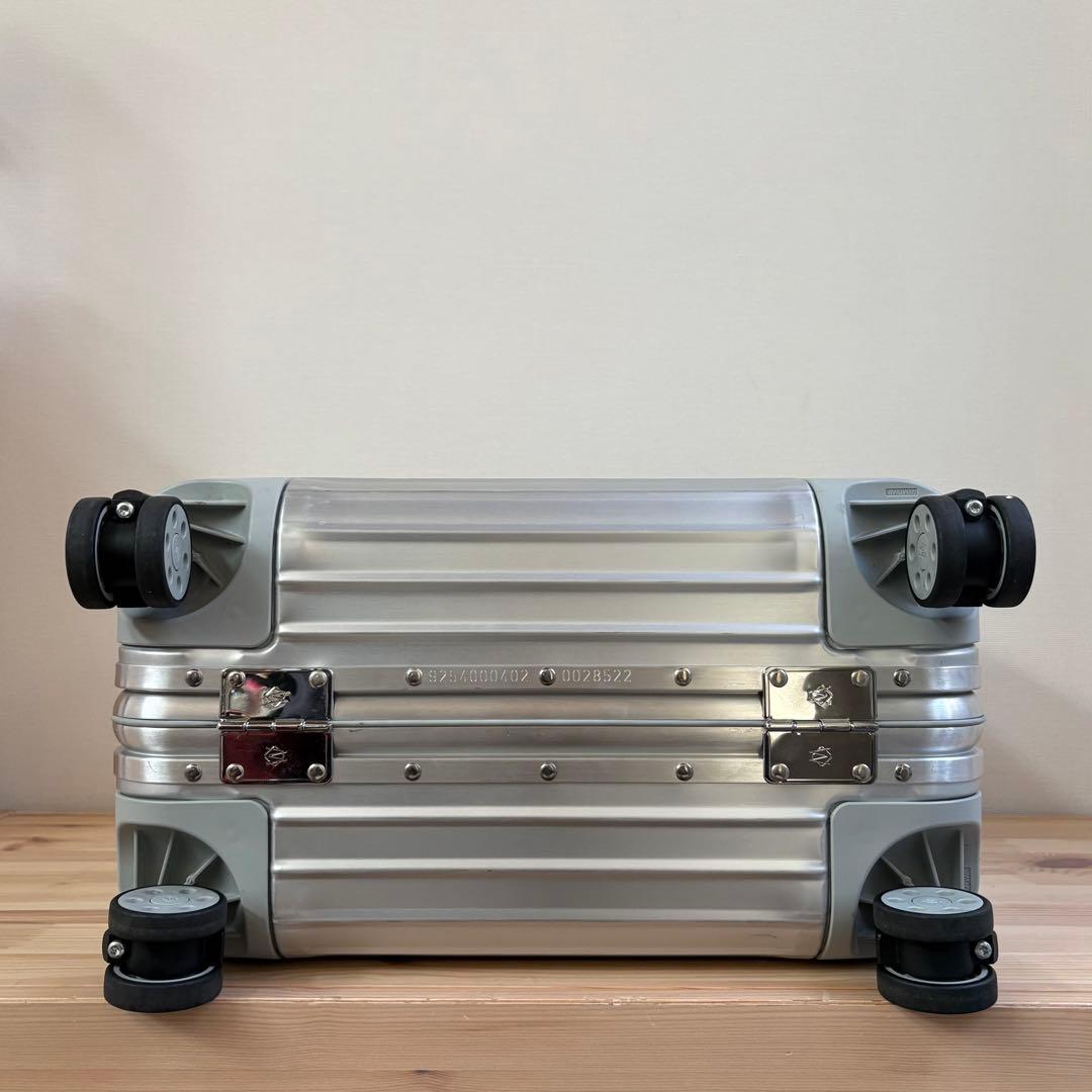 生涯保証・美品　RIMOWA ORIGINAL コンパクト　4輪　キャリーケース