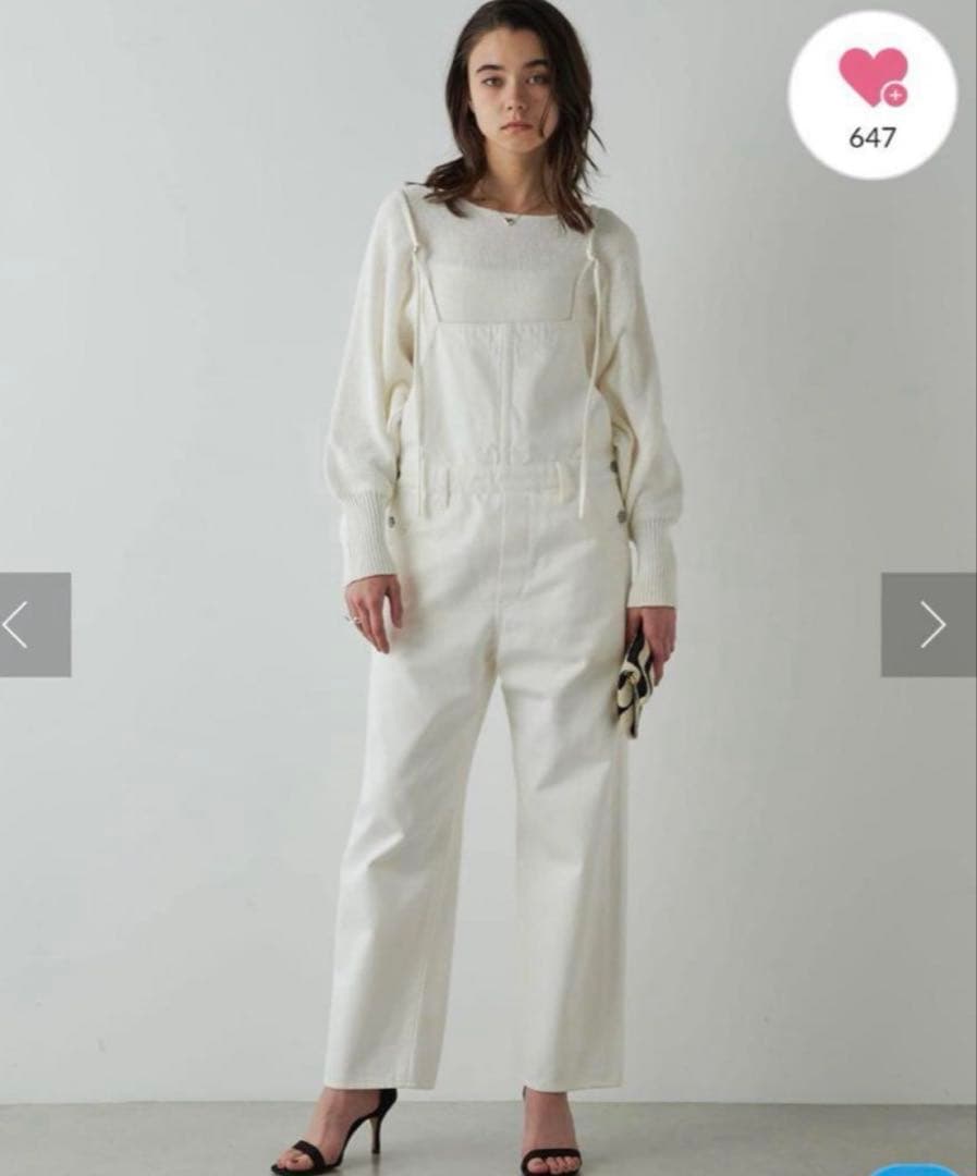 Whim Gazette カツラギオールインワン　ホワイト