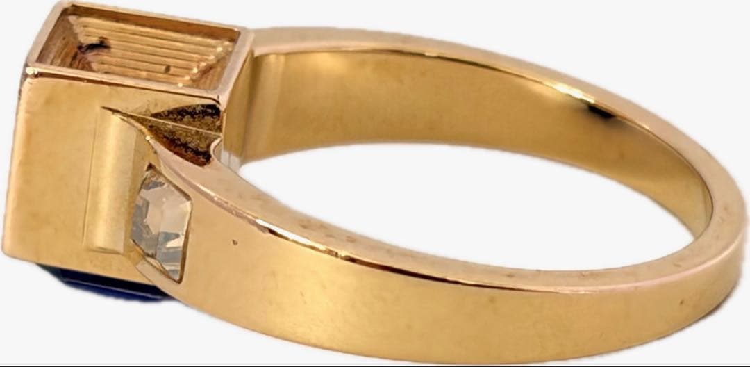 ルイヴィトン M65098 バーグ ギャンブル ゴールド リング L 約16号