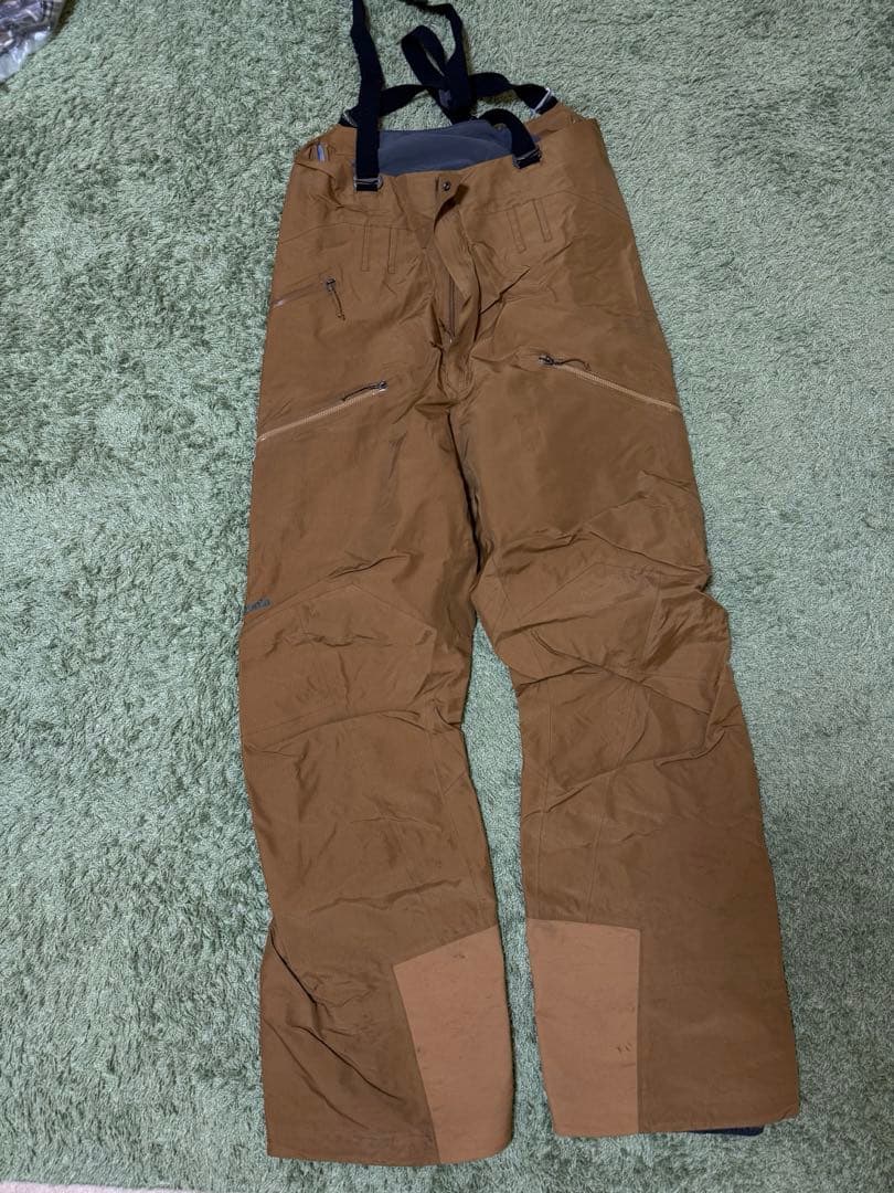 Patagonia ボードウェア　パウスレイヤービブパンツ　スキー　スノーボード