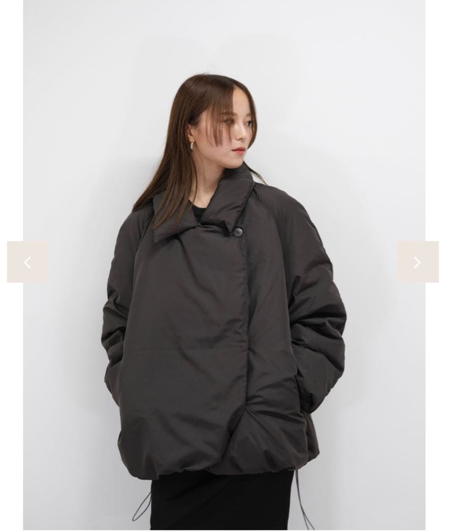 オリジナルコクーンミドルダウンコート