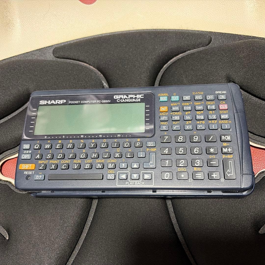 シャープ　ポケットコンピュータ　g850v