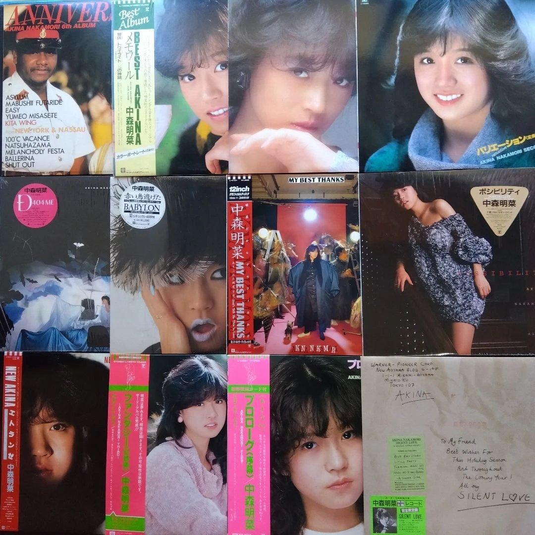 中森明菜 LPレコードコレクション12枚