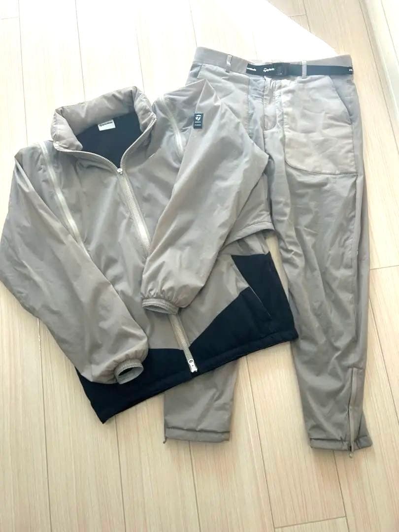 【23AW/上下セット】テーラーメイド オクタ セットアップ Mサイズ ベージュ