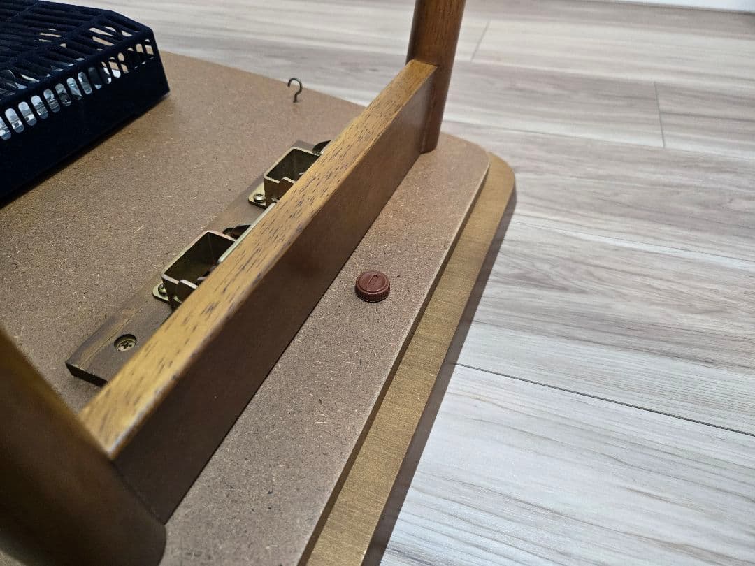 AZUMAYA こたつテーブル コタツ エルフィ ウォールナット 901WAL