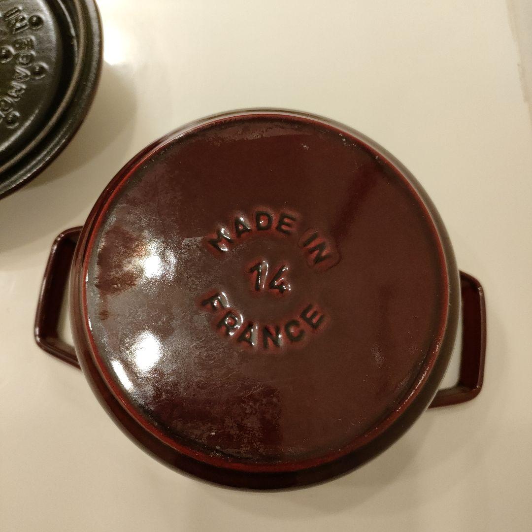 STAUB LA COCOTTE 両手鍋 赤