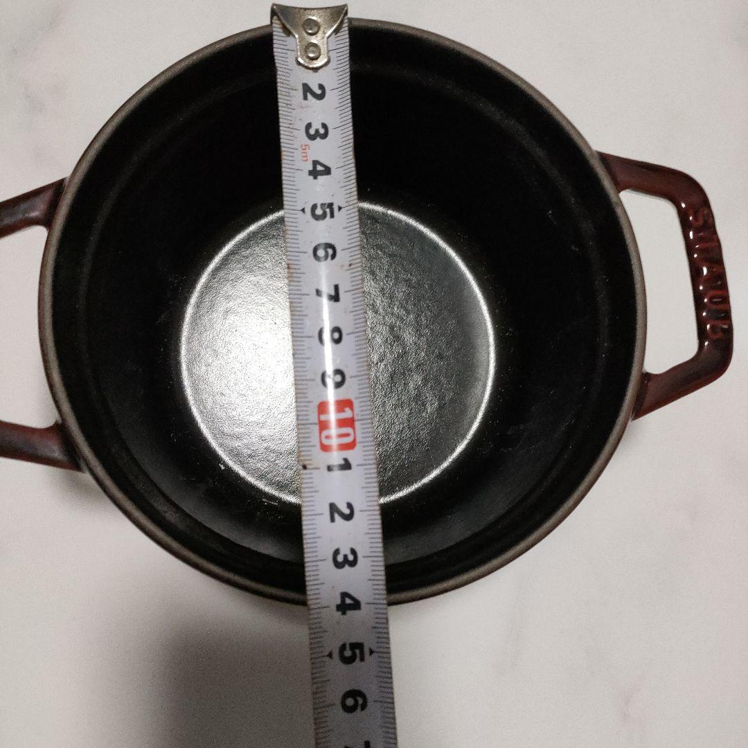 STAUB LA COCOTTE 両手鍋 赤