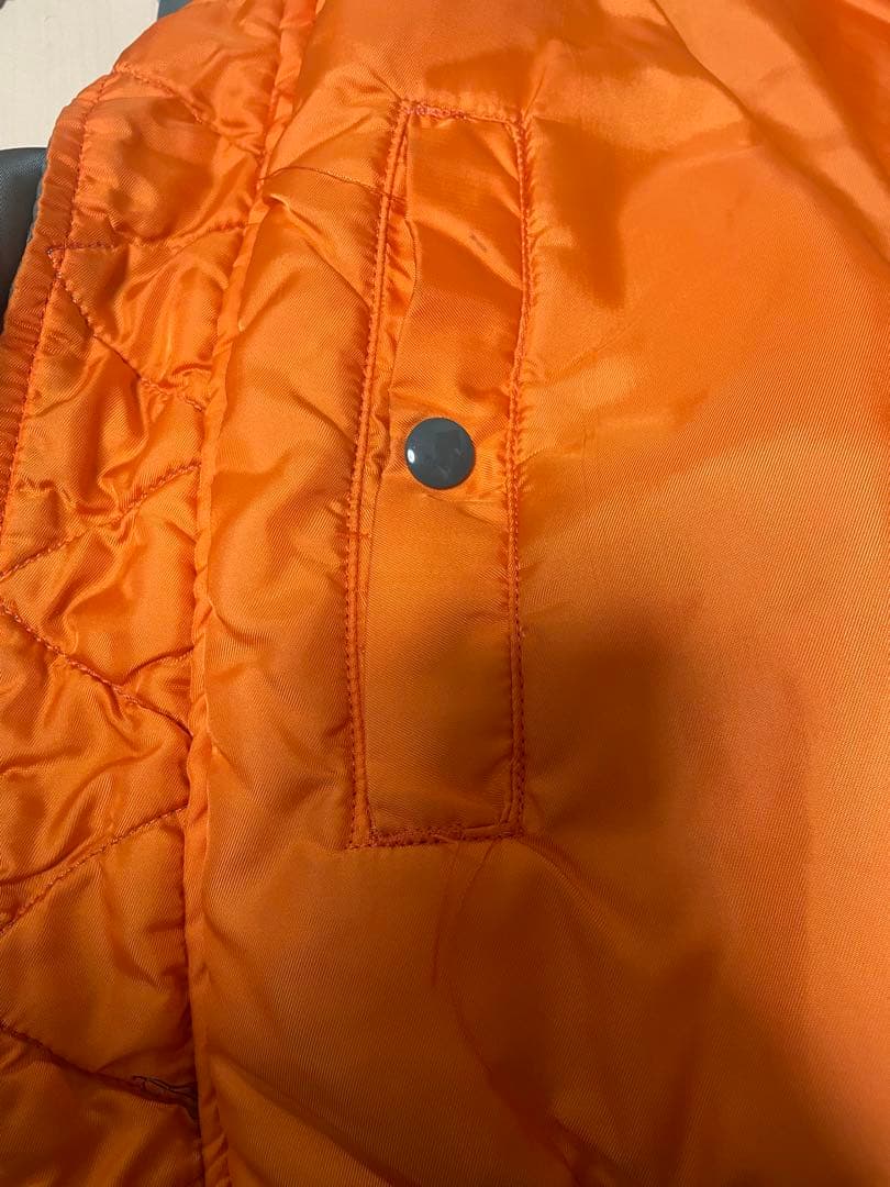 米軍実物 MA-1 1969年 ALPHA DSA IDEAL L