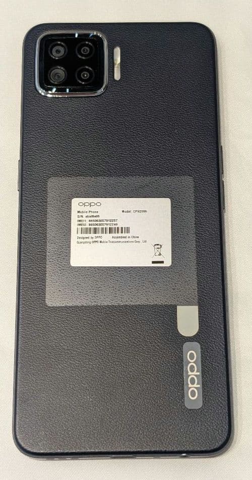 【良品・純正充電器付】OPPO A73 ネイビーブルー SIMフリー