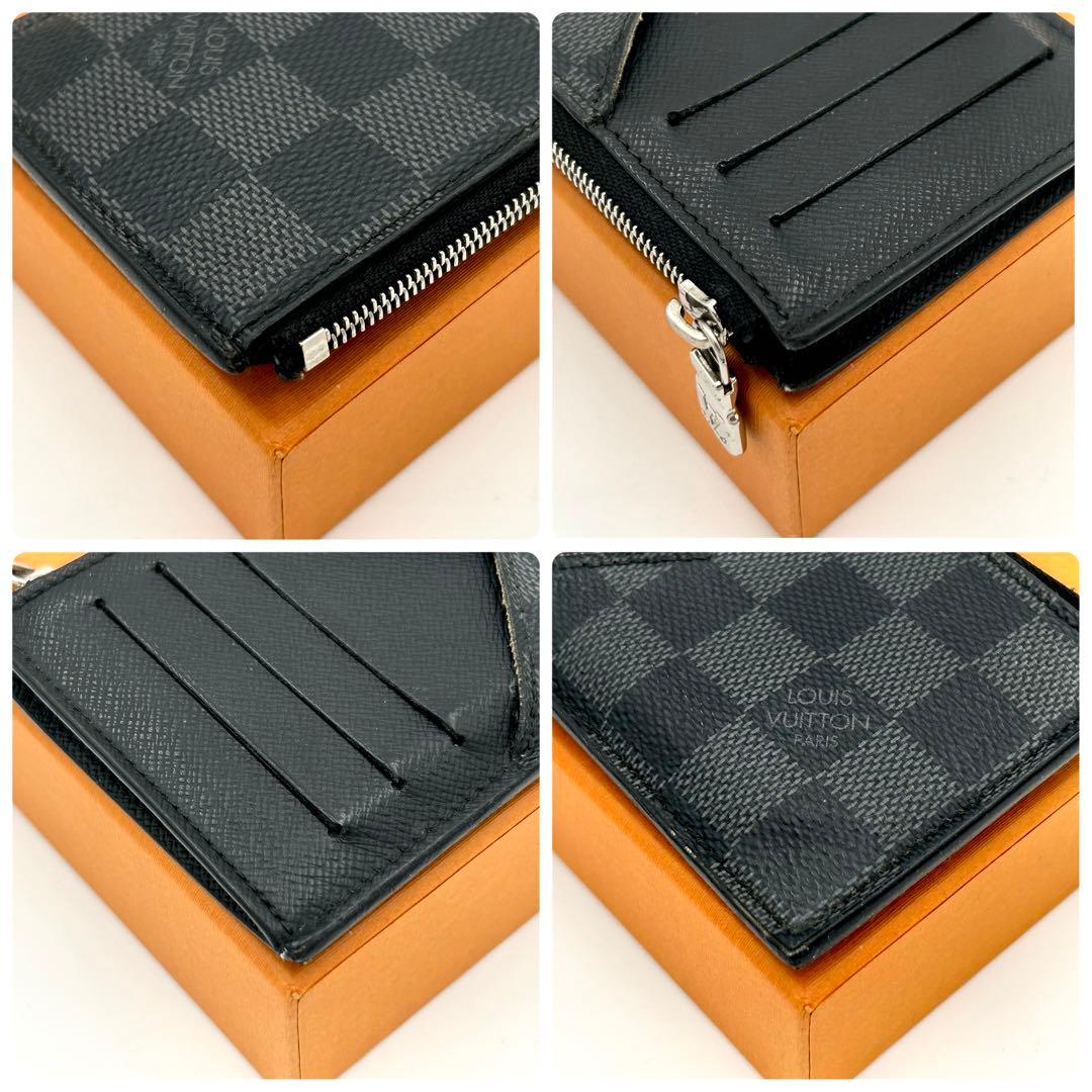 人気‼️ルイヴィトン ダミエグラフィット カードホルダー 小銭入れ メンズ