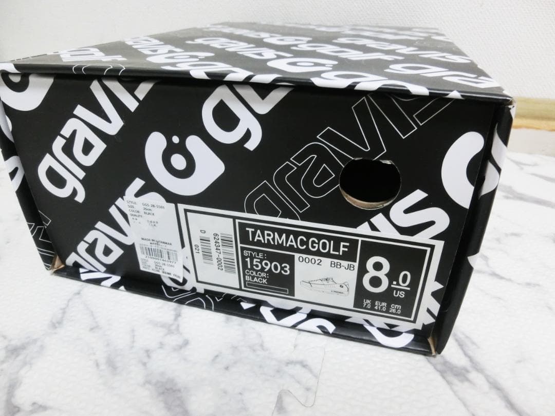新品 gravis ゴルフシューズ 26cm TARMAC スパイクレス