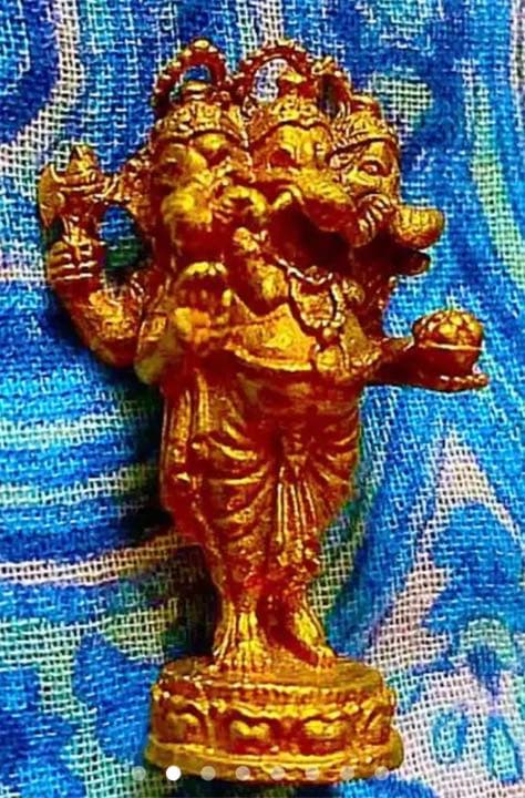 金運最強神 タイ製ガネーシャ三倍！シヴァ神ビシュヌ神ブラフマー神 三位一体神