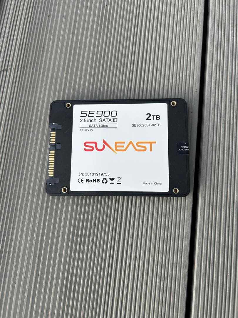 Netac 480GB & SUW EAST 2TB SSDセット