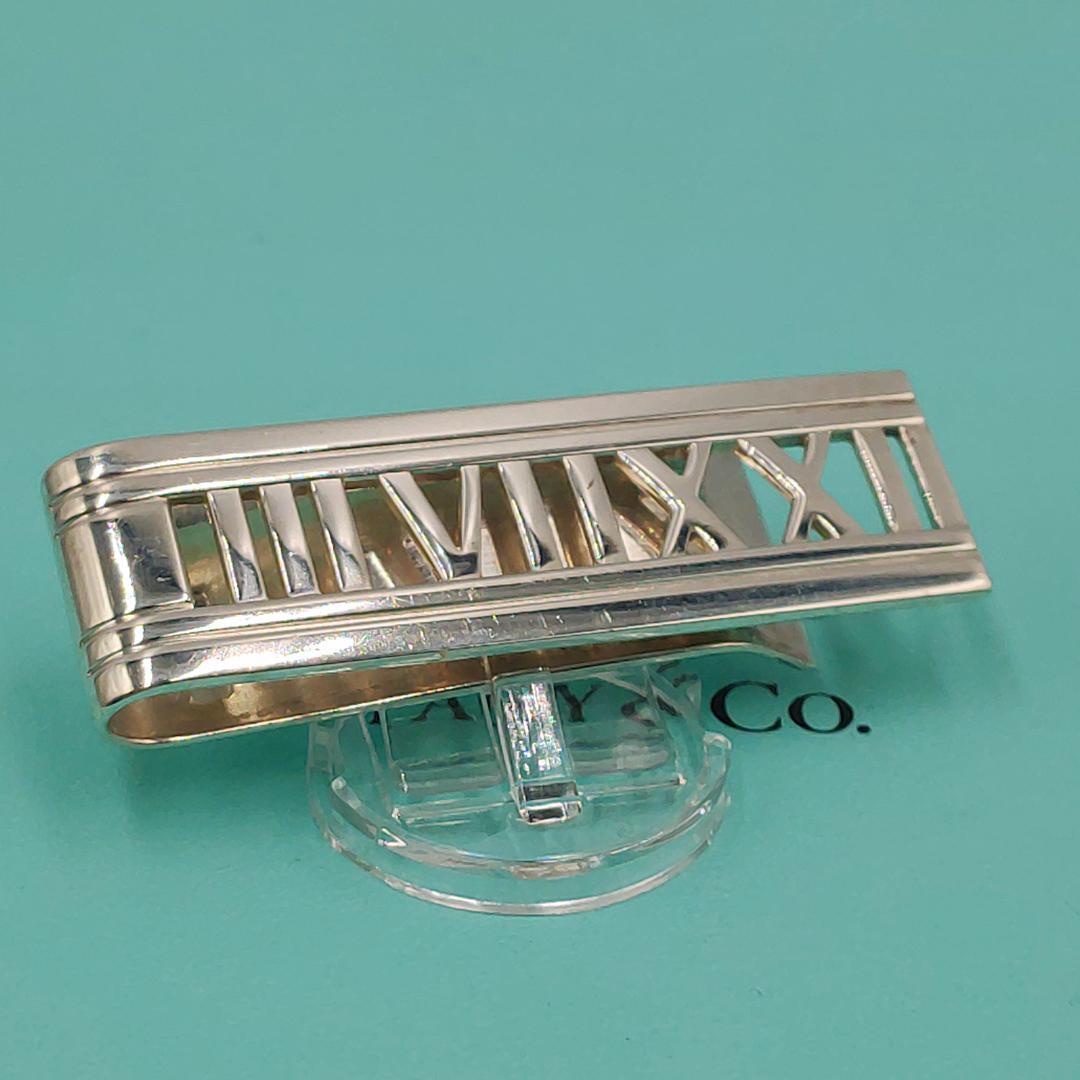 美品リペア済み　Tiffany & Co.　ティファニー アトラスマネークリップ