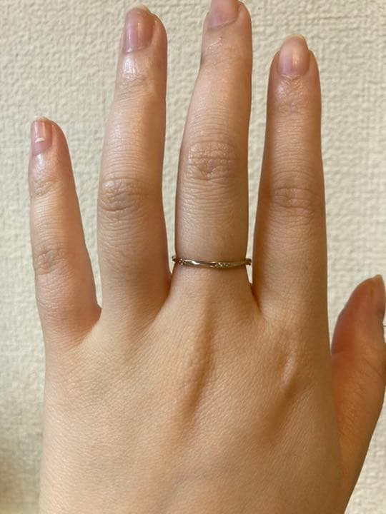 K18MPG レイヤード ダイヤモンド ツイスト リング