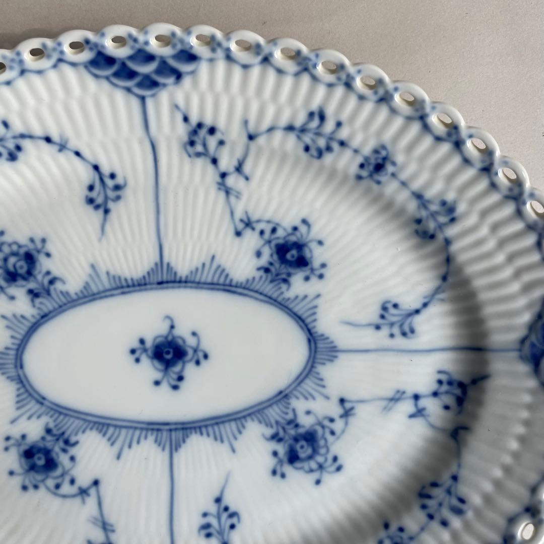 ロイヤルコペンハーゲン フルレース オーバルプレート 25cm