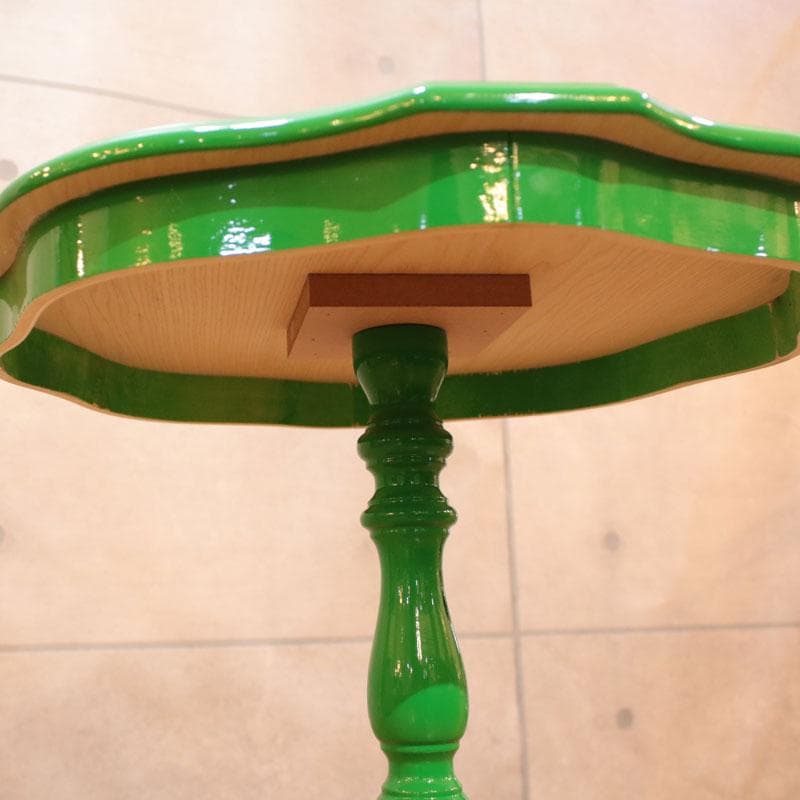 ブルーカフェテーブル 緑 グリーン 幅55cm 223-329-002