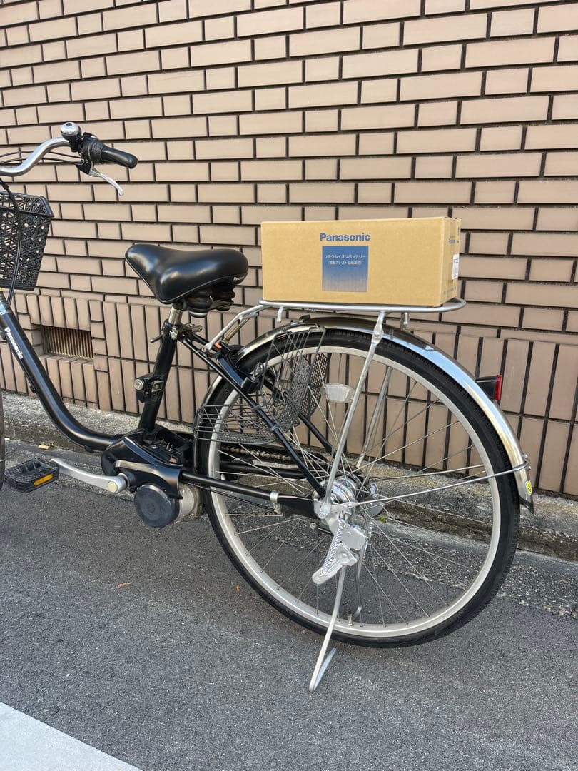 新品バッテリー8.9ahパナソニック電動アシスト自転車26インチ