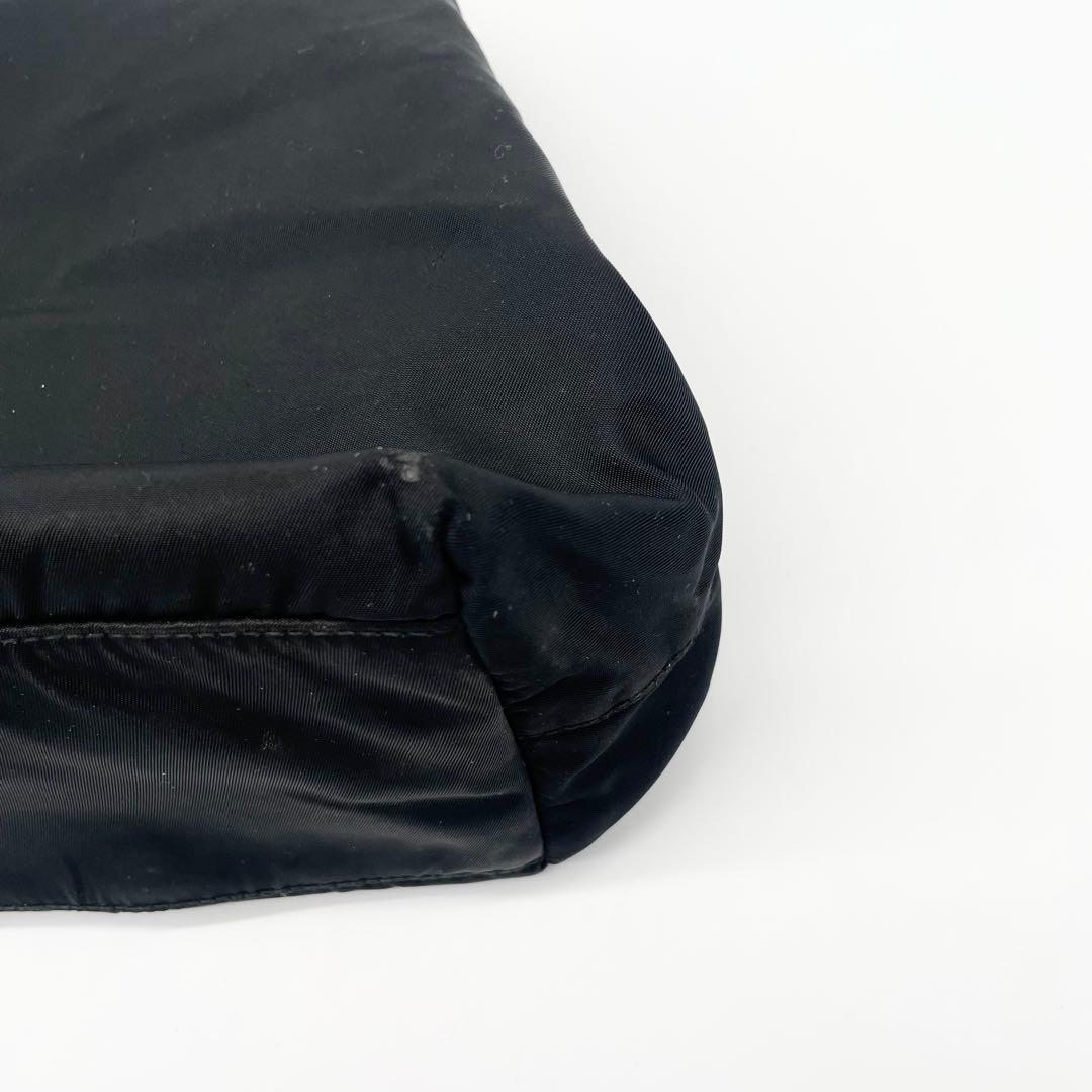 PRADA 三角ロゴ　トートバッグ　ハンドバッグ　ナイロン　ブラック