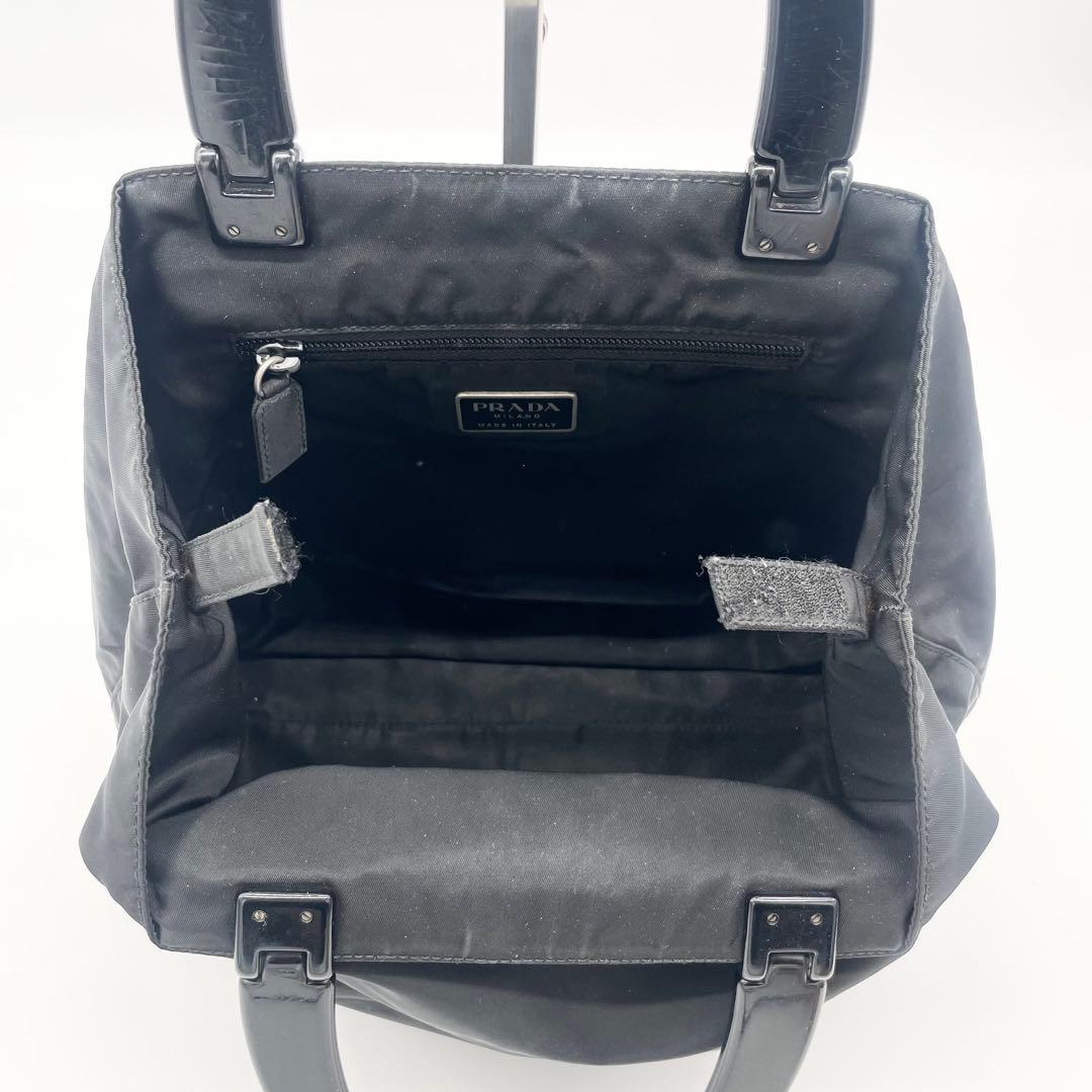 PRADA 三角ロゴ　トートバッグ　ハンドバッグ　ナイロン　ブラック