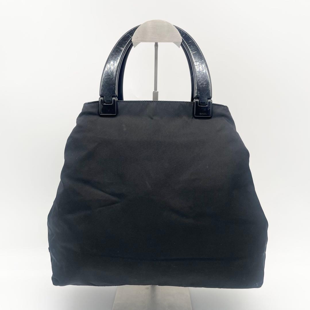 PRADA 三角ロゴ　トートバッグ　ハンドバッグ　ナイロン　ブラック
