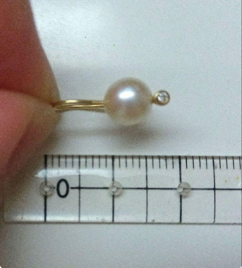 ミズキ パール ダイヤ フックピアス　MIZUKI ロンハーマン