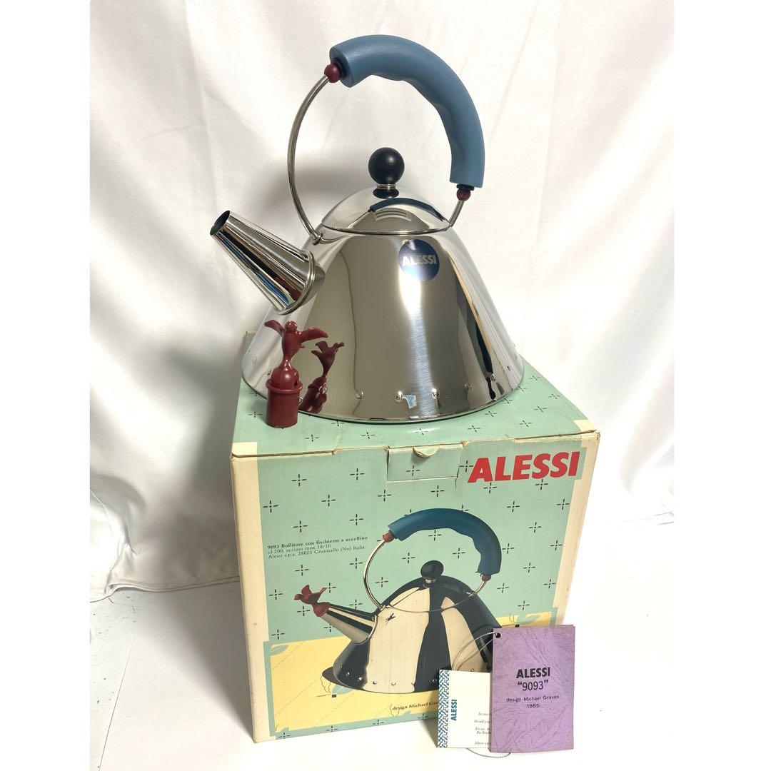 【未使用品】ALESSI アレッシィ ステンレス バードケトル イタリア製