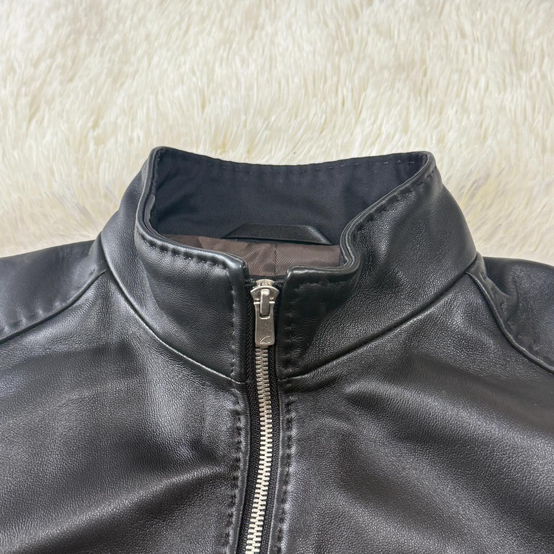 Katsuo Ohnuki様✨メンズビギ シングルライダース レザージャケット