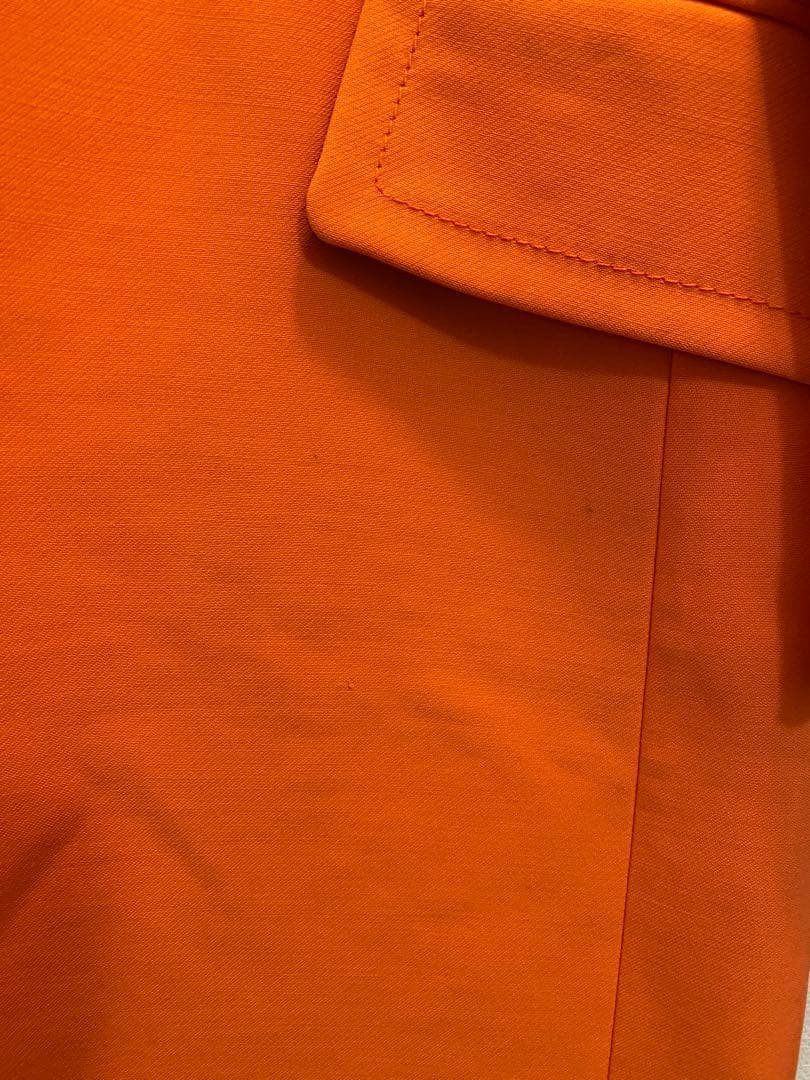 ドルチェ&ガッバーナ コート オレンジ ヒョウ柄