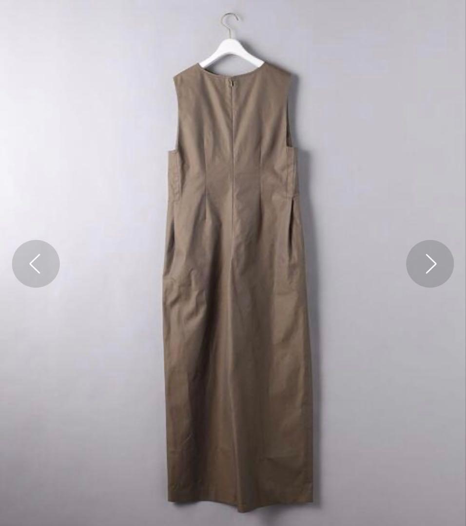 AEWEN MATOPH/シャンブレー キーネック サロペット