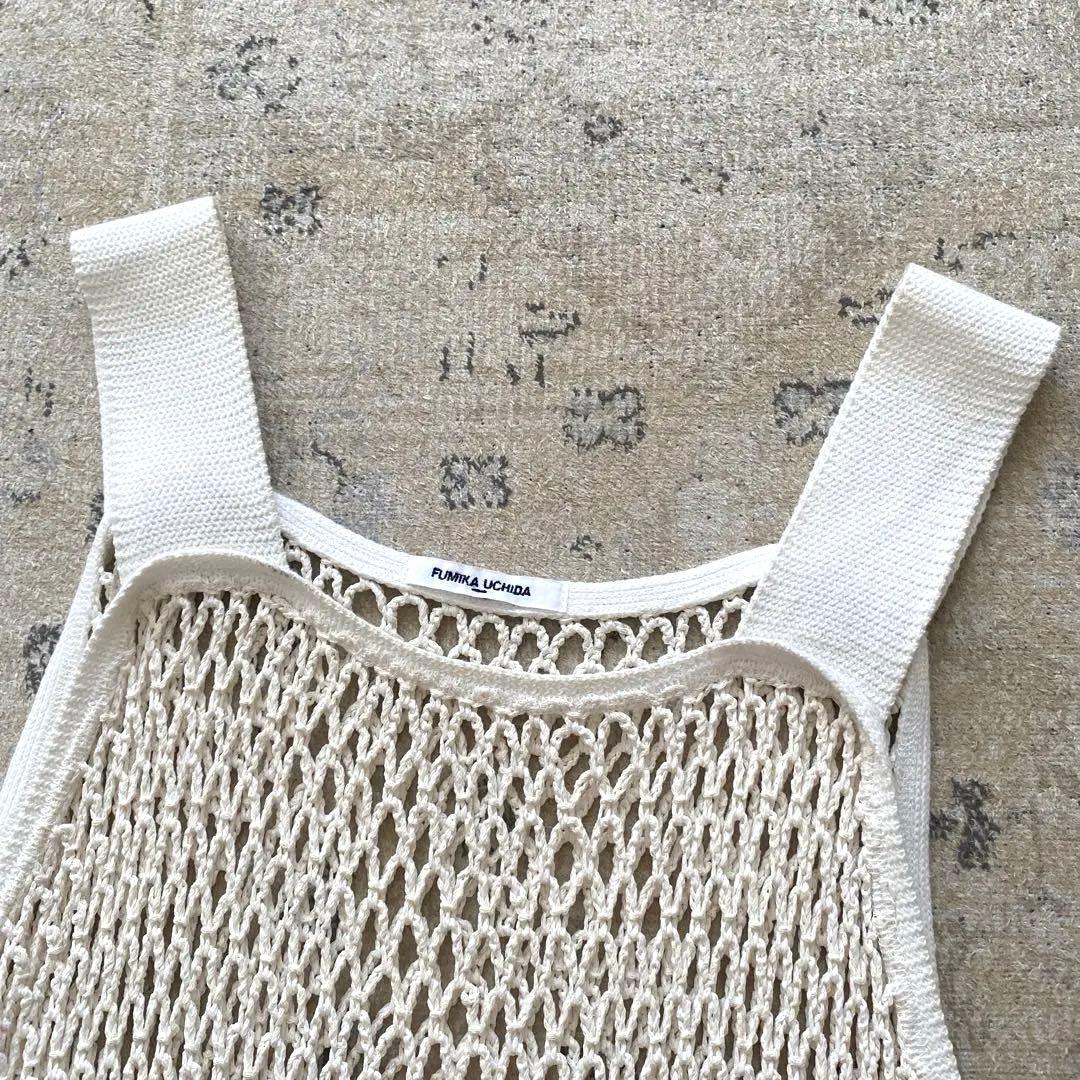 fumika_uchidaフミカウチダ メッシュタンクトップ 36