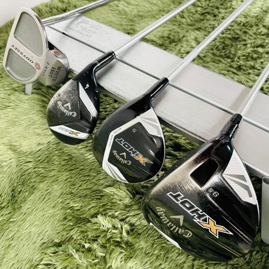 キャロウェイ オールXホット 11本セット メンズゴルフ 初心者 入門 大人気