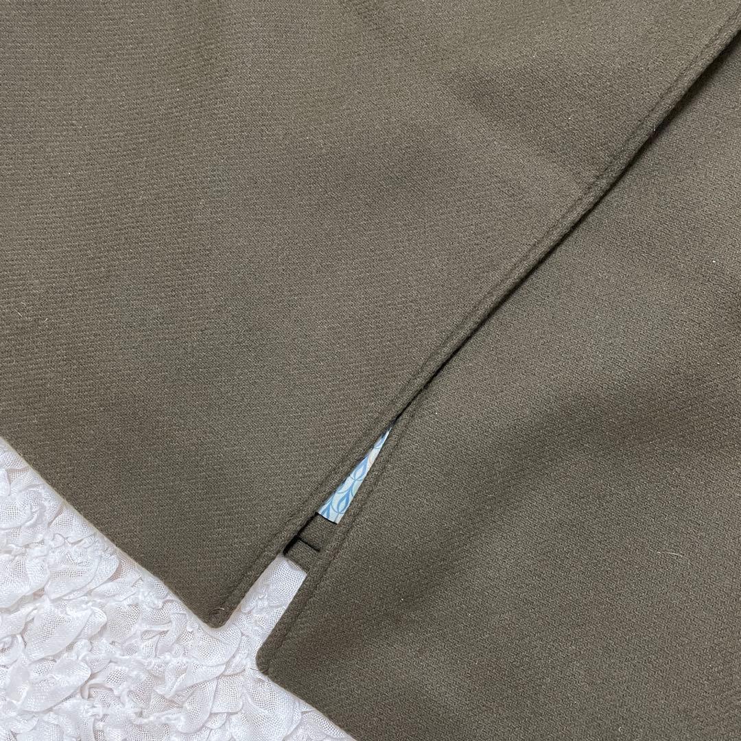 美品✨ レネール コルディエール チェスターコート カーキ ロングコート ウール