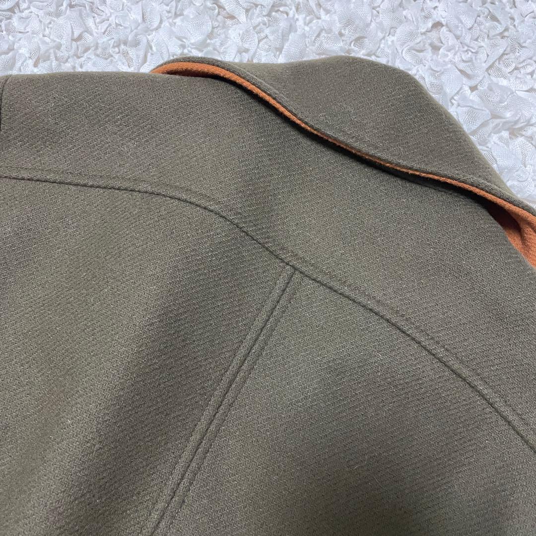 美品✨ レネール コルディエール チェスターコート カーキ ロングコート ウール