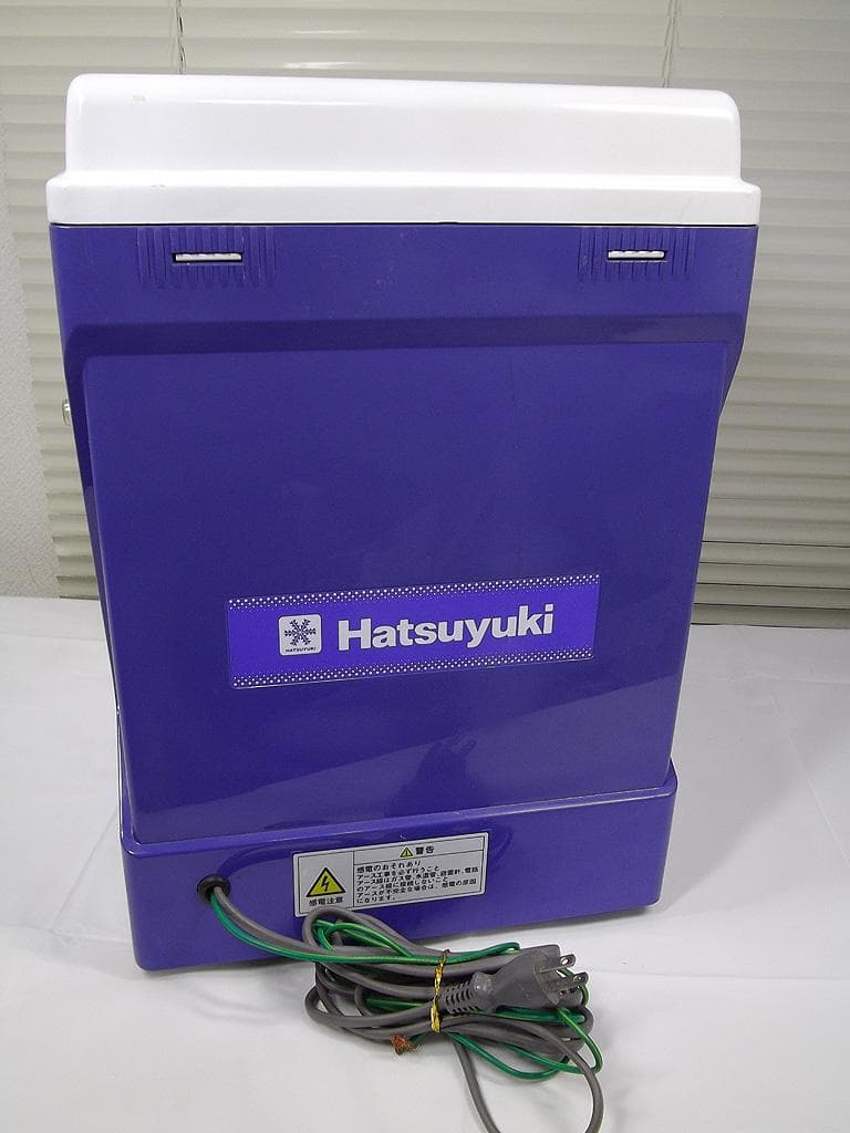 初雪/業務用かき氷機/HC-S32A/中部コーポレーション