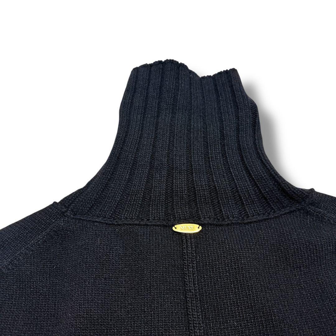 【超美品】Deuxieme Classe JADE タートルニット ブラック