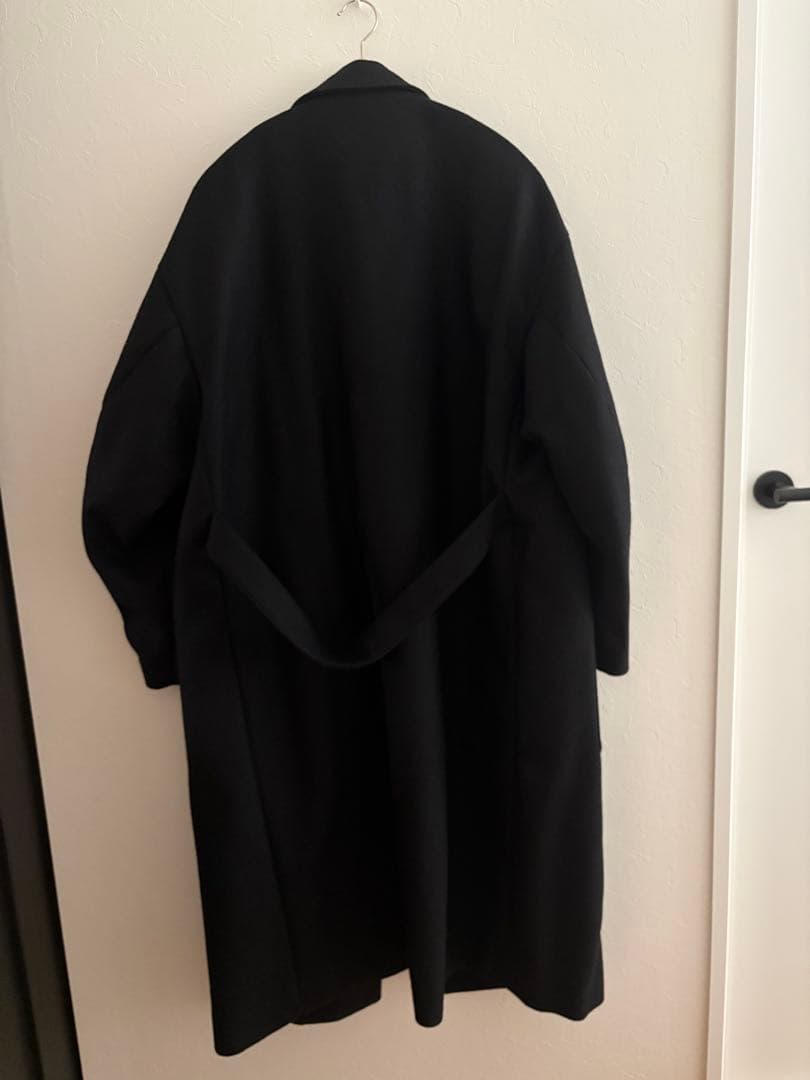 HYKEウールショップコートチェスターコートカバー付き