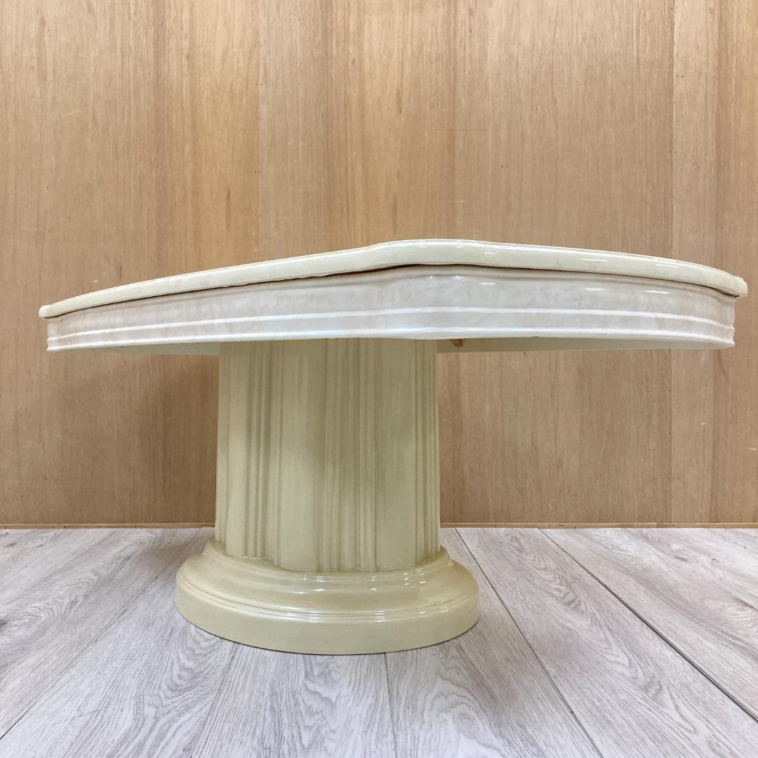 イタリア　リビングテーブル　センターテーブル　姫家具　ロココ調