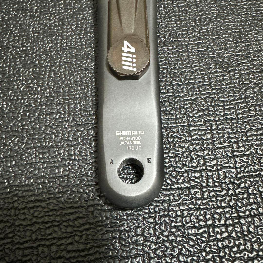 4iiii PRECISION3+ パワーメーター M8100 170mm