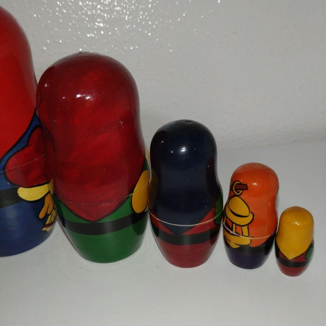 マトリョーシカ 7人のこびと 白雪姫 人形
