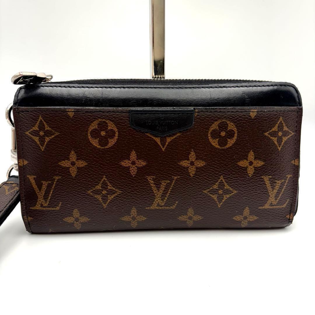 IC搭載　ヴィトン　モノグラムマカサー　ドラゴンヌ　長財布　M69407