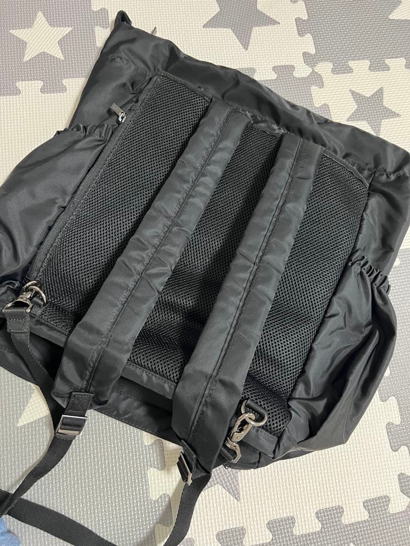 ma3　アニエスベー　ブラック マザーズバッグ