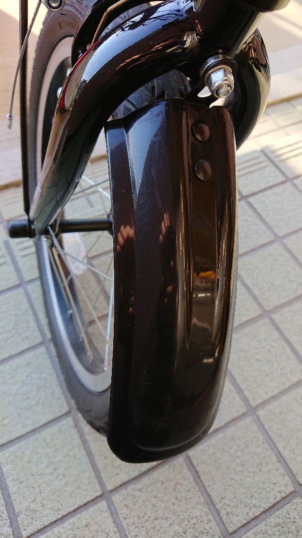 美品 HUMMER 子供用自転車 補助輪付 16インチ イエロー