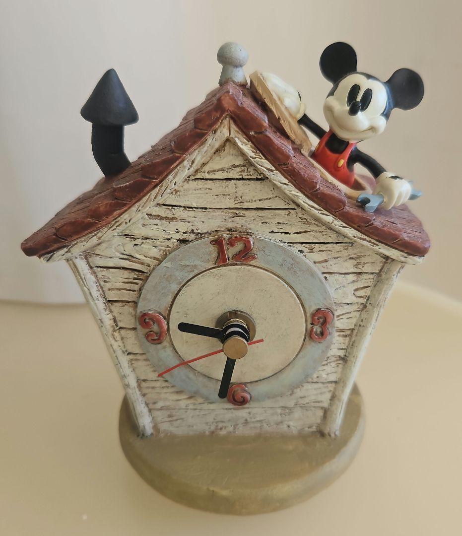 レア品　セトクラフト　2006　アンティーク調　ディズニー　ミッキーマウス置時計