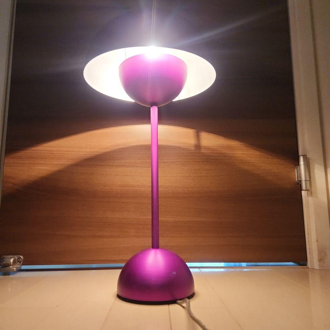 稀少　パープル　フラワーポット　ヴェルナー・パントン　北欧