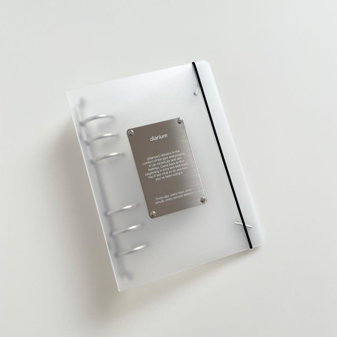 早い者勝ち　韓国　貯金　バインダー　カバー　A6 pvc diarium D