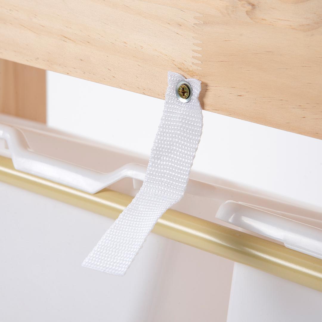 おもちゃ収納ラック ラージサイズ 幅103cm 子ども用家具 木製 収納ケース