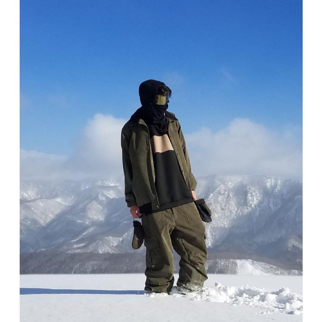 VEST DEEP コーデュロイジャケット XXL オリーブグリーン